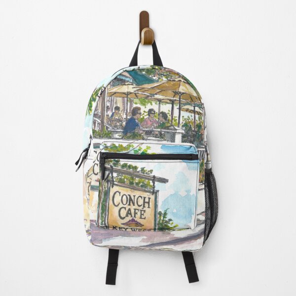 Item preview, Key West Conch Cafe Duval Street Watercolor designed and sold by artshop77.