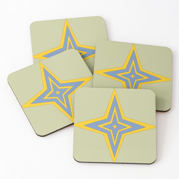 Item preview,  blue and yellow star  designed and sold by SrihithaStudio.