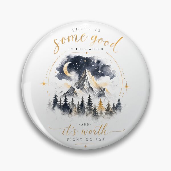 Item preview, There is Some Good in This World  Mountain Nature Landscape designed and sold by FrontierCosmic.