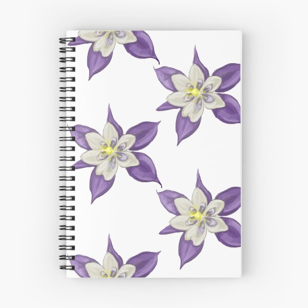 Item preview, Patrón de flor violeta designed and sold by Cheeshka.
