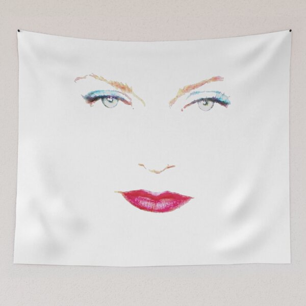 Item preview, Makeup Silhouette Indie Pop Singer designed and sold by GuadalupeDecker.