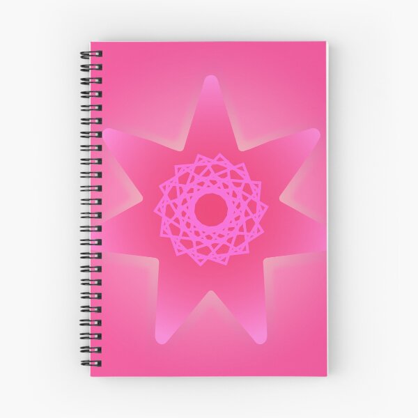 Item preview, Pink Geometric Sun Star Symbol Pattern designed and sold by ZorianArt.