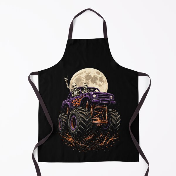 Item preview, Halloween Monster Truck Skeleton Bats Full Moon Skull Sleeveless designed and sold by RuperDelois.