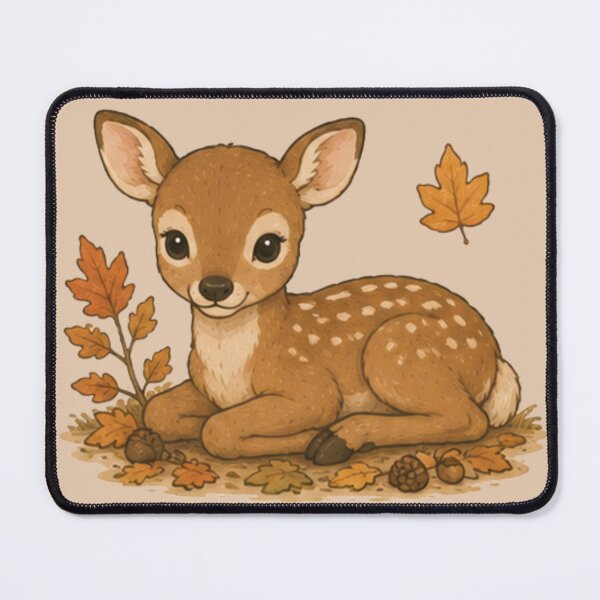 Item preview, Cute Autumn Fawn designed and sold by MellowMunchkins.