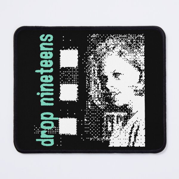 Item preview, White Silhouette Girl Noise Pop Band designed and sold by hulthecreates.