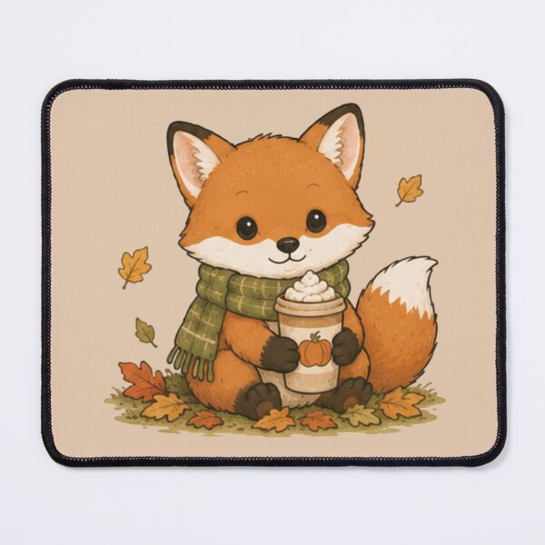 Item preview, Cute Autumn Fox designed and sold by MellowMunchkins.
