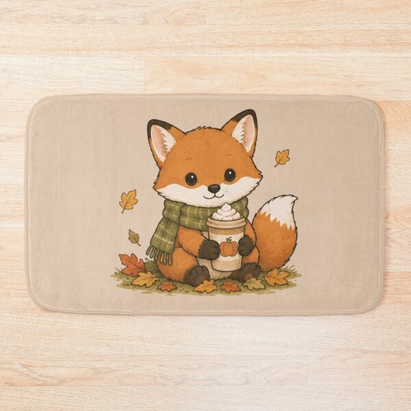 Item preview, Cute Autumn Fox designed and sold by MellowMunchkins.