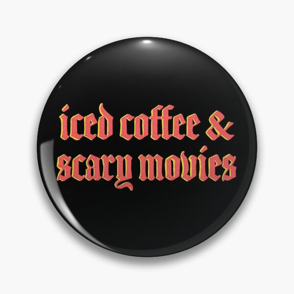 Item preview, Iced Coffee and Scary Movies designed and sold by ACozyChaos.