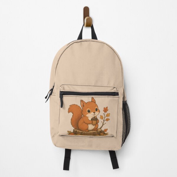 Item preview, Cute Autumn Red Squirrel designed and sold by MellowMunchkins.