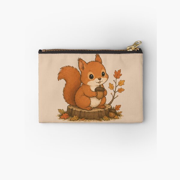 Item preview, Cute Autumn Red Squirrel designed and sold by MellowMunchkins.