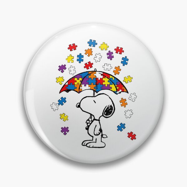 Item preview, Autism Awareness Umbrella Puzzle Design designed and sold by rtinJuniper.