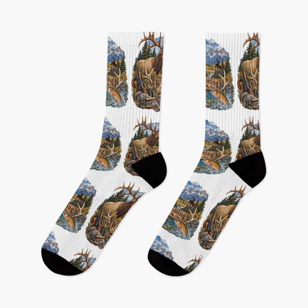 Item preview, Wyoming Hunting & Fishing designed and sold by Whimspired By Paxx.