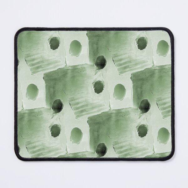 Item preview, Square and Dot Abstract in Grass Green designed and sold by Artistestella.