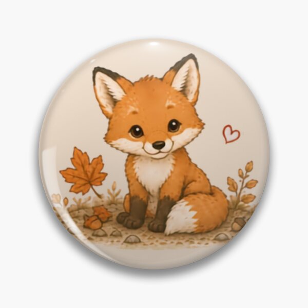 Item preview, Autumn Fox Cub designed and sold by MellowMunchkins.