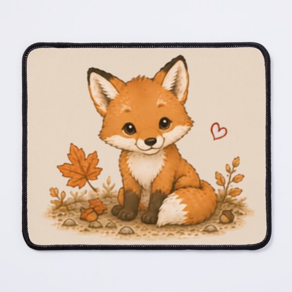 Item preview, Autumn Fox Cub designed and sold by MellowMunchkins.