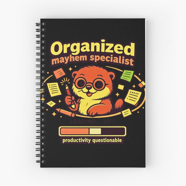 Item preview, Organized Mayhem Specialist Retro Otter Meme designed and sold by TrinovaCreates.