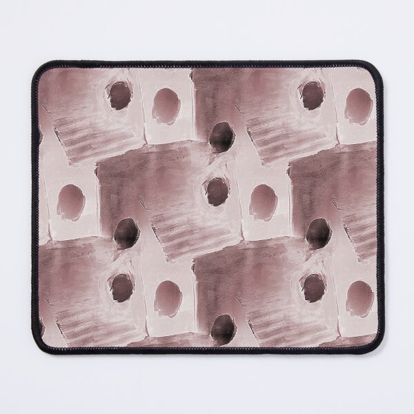 Item preview, Square and Dot Abstract in Light Maroon designed and sold by Artistestella.