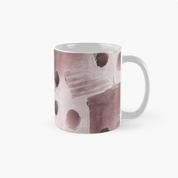 Item preview, Square and Dot Abstract in Light Maroon designed and sold by Artistestella.