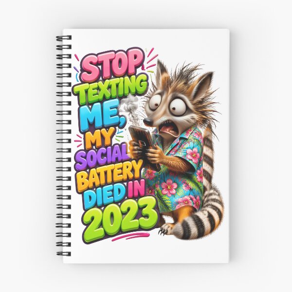 Item preview, Stop Texting Me My Social Battery Died In 2023 designed and sold by Sovereign Supply Co..