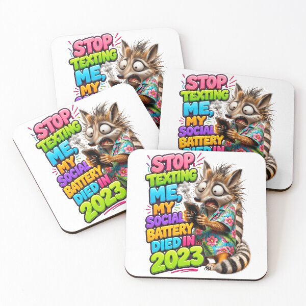 Item preview, Stop Texting Me My Social Battery Died In 2023 designed and sold by Sovereign Supply Co..