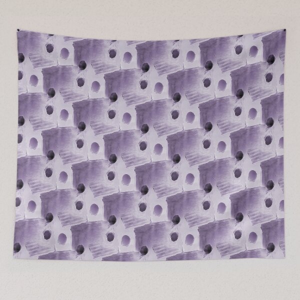 Item preview, Square and Dot Abstract in Light Purple designed and sold by Artistestella.