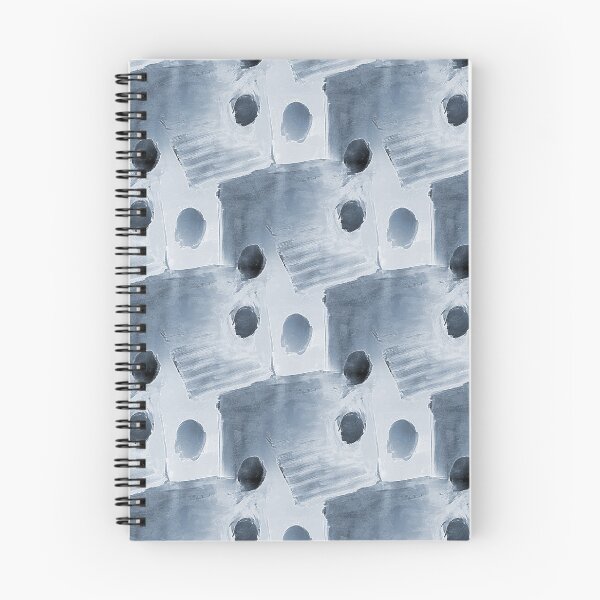 Item preview, Square and Dot Abstract in Navy Blue designed and sold by Artistestella.