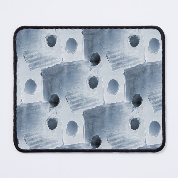 Item preview, Square and Dot Abstract in Navy Blue designed and sold by Artistestella.
