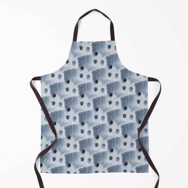 Item preview, Square and Dot Abstract in Navy Blue designed and sold by Artistestella.