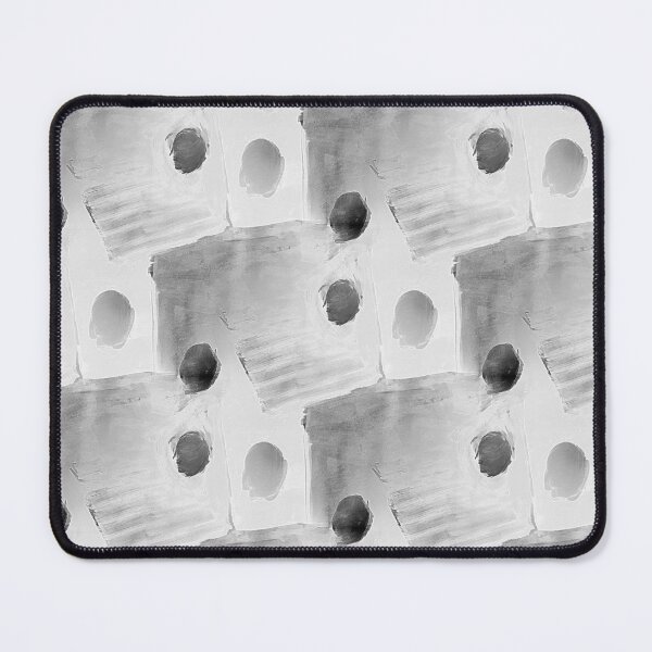 Item preview, Square and Dot Abstract in Gray designed and sold by Artistestella.