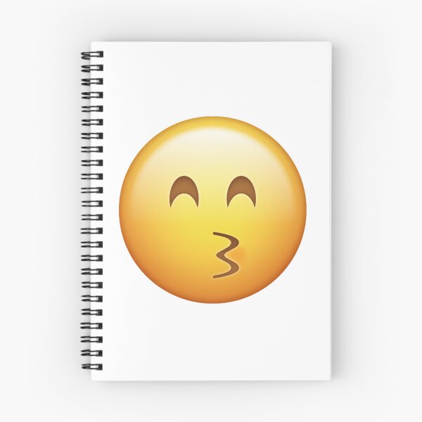 Item preview, Kissing Face with Smiling Eyes Yellow Emoji designed and sold by Tom-Riley.