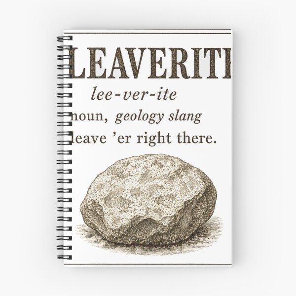 Item preview, Leaverite Rockhound Dictionary Entry designed and sold by BoosterShop.