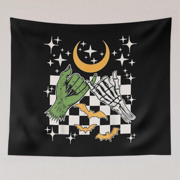 Item preview, Spooky Pinky Promise Halloween Graphic Monster Skeleton Hand designed and sold by RuperDelois.