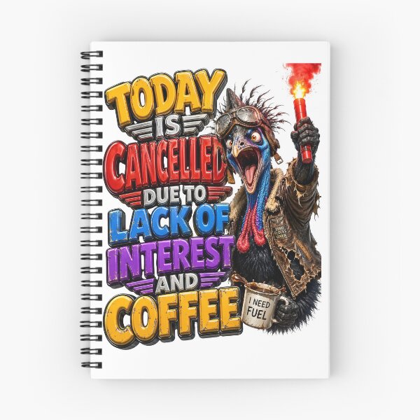 Item preview, Today Is Cancelled Due To Lack Of Interest And Coffee designed and sold by Sovereign Supply Co..