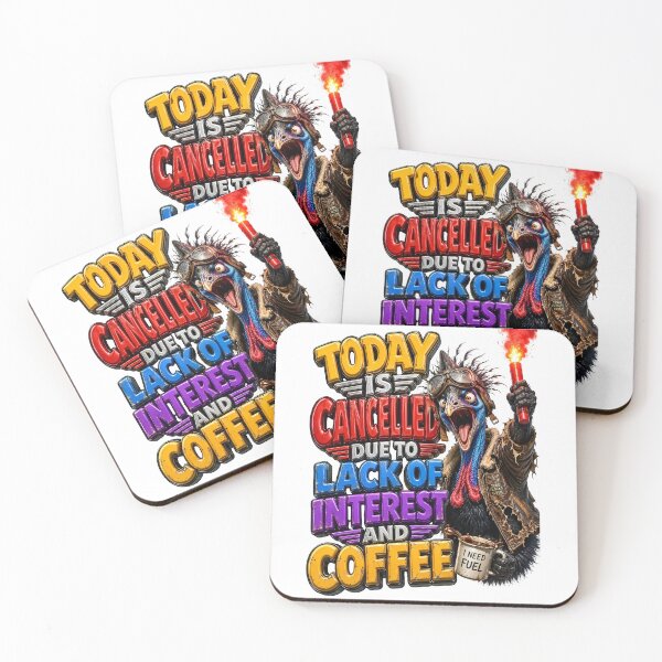 Item preview, Today Is Cancelled Due To Lack Of Interest And Coffee designed and sold by Sovereign Supply Co..