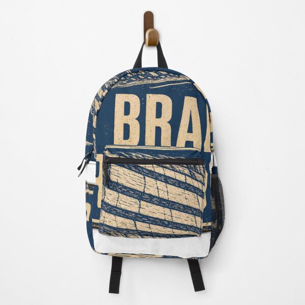 Item preview, I Brake For Roadcuts Vintage Enamel Sign designed and sold by BoosterShop.