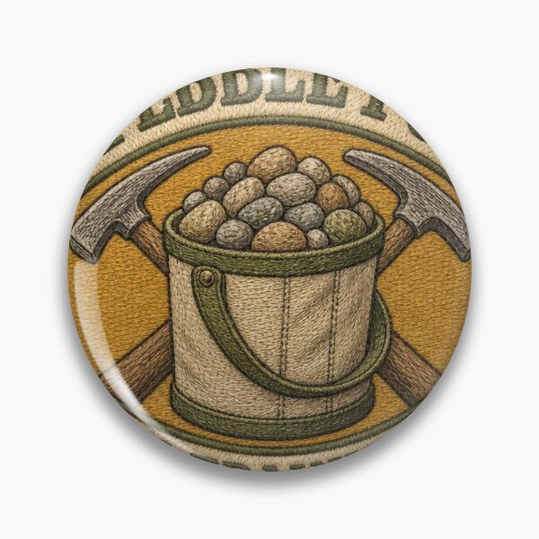 Item preview, Pebble Pup In Training Junior Rockhound Patch designed and sold by BoosterShop.
