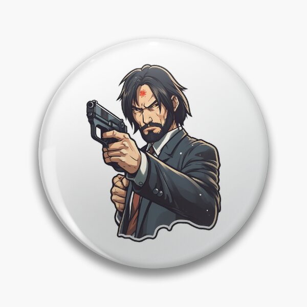 Item preview, Baba Yaga The Boogeyman Sticker designed and sold by stumpsandee.