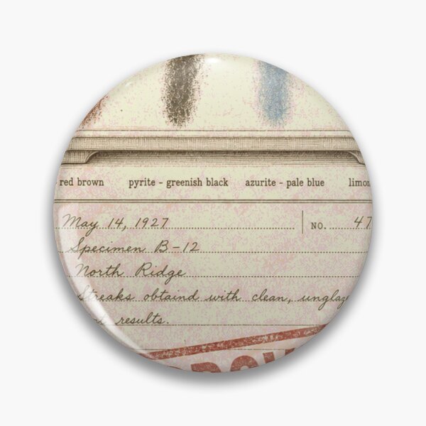 Item preview, Streak Test Approved Mineral Identification Card designed and sold by BoosterShop.