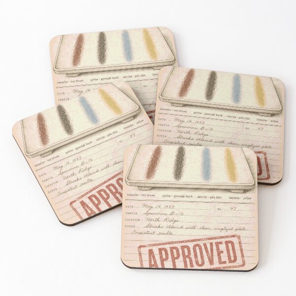 Item preview, Streak Test Approved Mineral Identification Card designed and sold by BoosterShop.