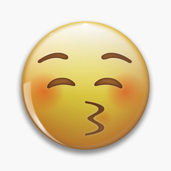 Item preview, Cute Kissing Face Yellow Emoji designed and sold by Tom-Riley.