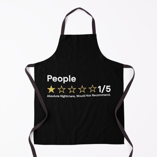 Item preview, People Absolute Nightmare Would Not Recommend Funny Introvert designed and sold by LounisArt.