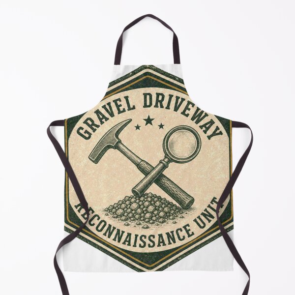 Item preview, Gravel Driveway Reconnaissance Unit Club Emblem designed and sold by BoosterShop.