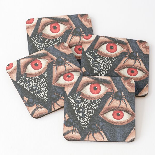 Item preview, Black Widow with Red Eyes designed and sold by JaimeLikes.