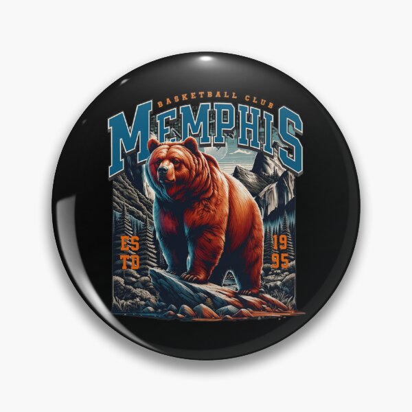Item preview, Memphis Bear Basketball Club Vintage Retro designed and sold by LorraineH29083.