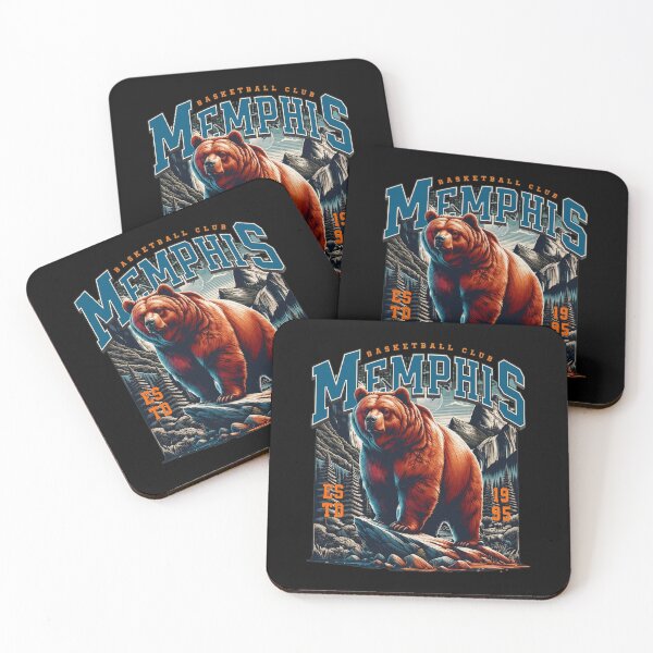 Item preview, Memphis Bear Basketball Club Vintage Retro designed and sold by LorraineH29083.