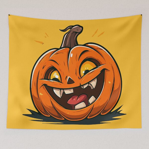 Item preview, Halloween Pumpkin Head designed and sold by RichardRags.