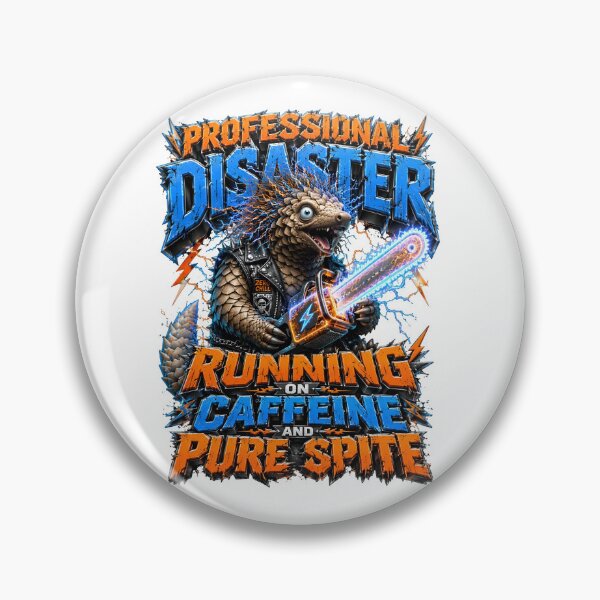Item preview, Professional Disaster Running On Caffeine And Pure Spite designed and sold by Sovereign Supply Co..