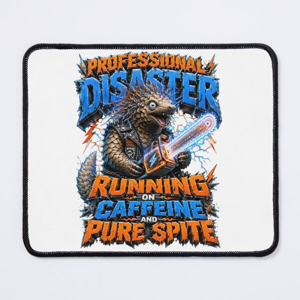 Item preview, Professional Disaster Running On Caffeine And Pure Spite designed and sold by Sovereign Supply Co..