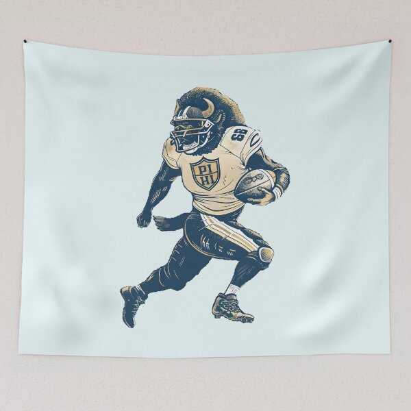 Item preview, Buffalo Football Player designed and sold by Structure-Blue.