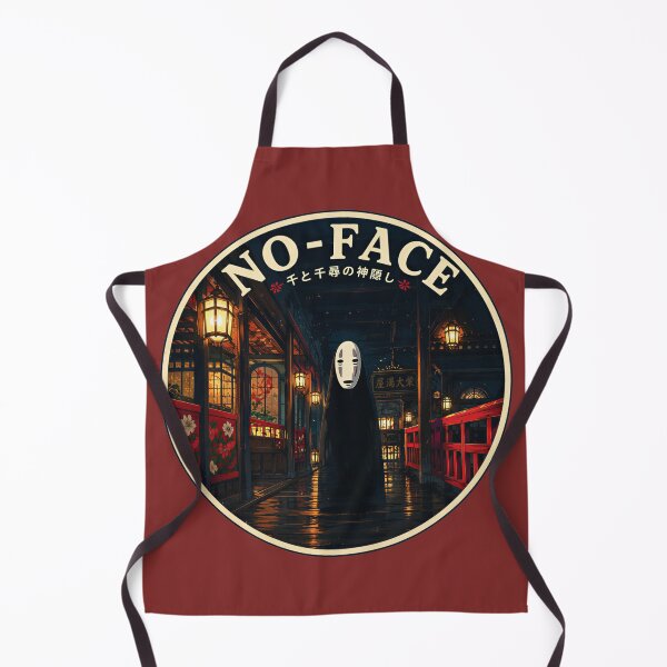 Item preview, No-Face Spirited Away - Retro Anime Patch designed and sold by killem667.